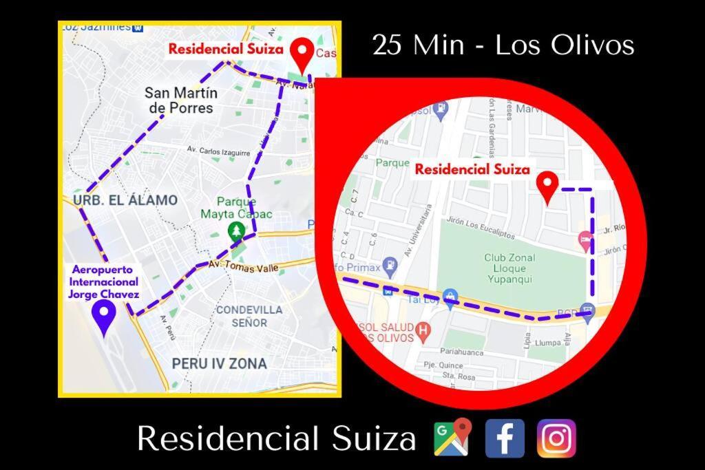 Residencial Suiza Daire Lima Dış mekan fotoğraf